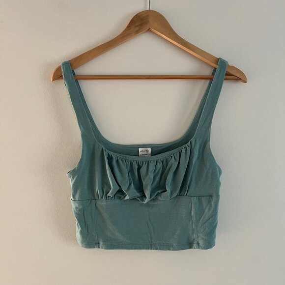Aritzia Wilfred Orbit Tank in Yucca Green - Picture 1 of 4